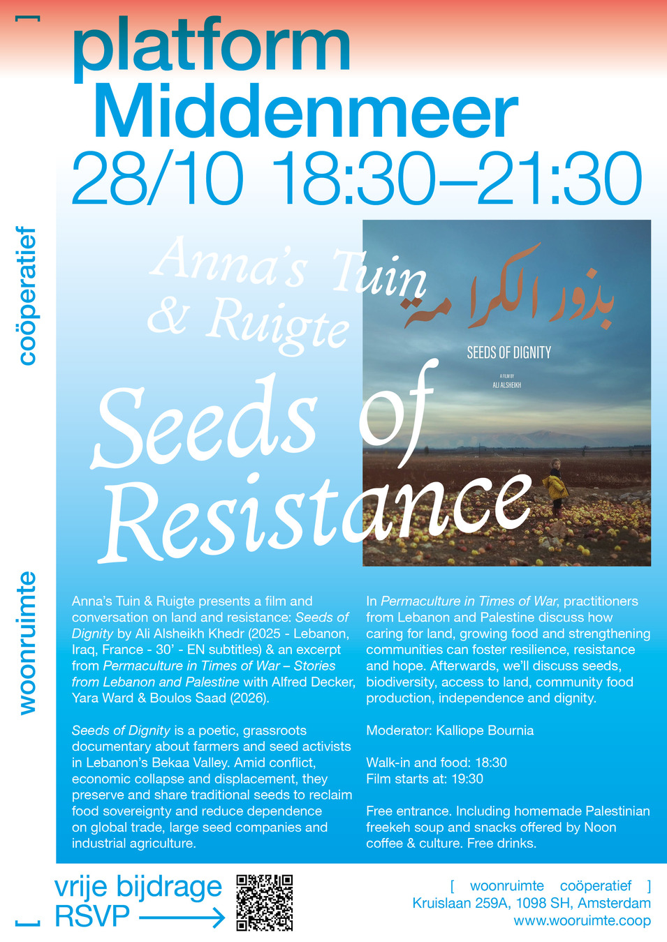 platform Middenmeer: Seeds of Resistance