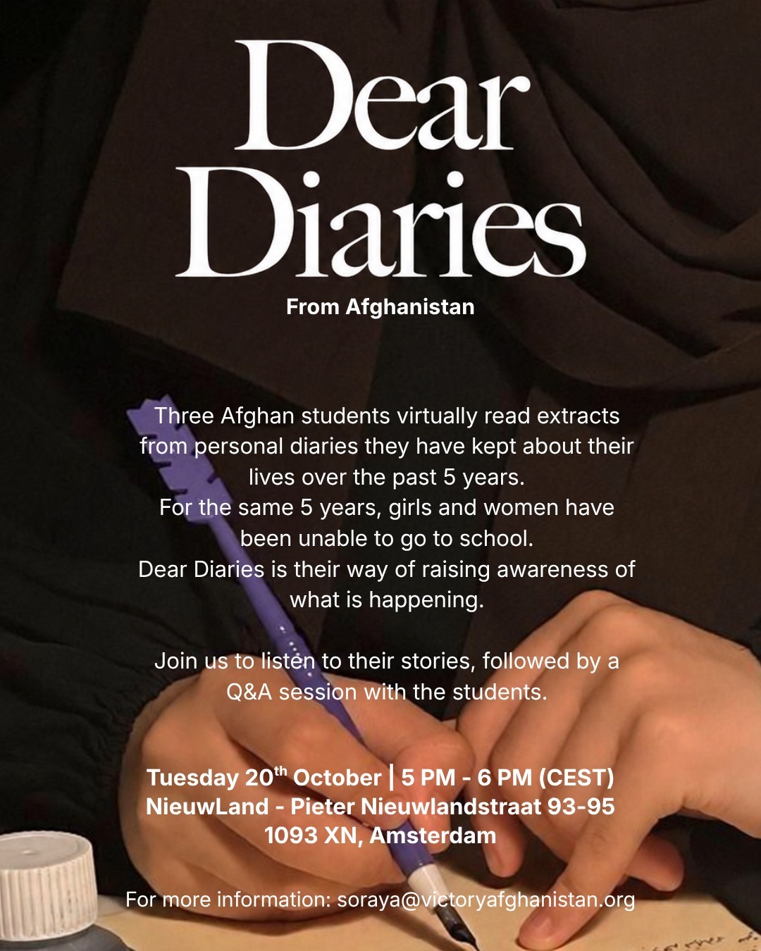Dear Diaries - From Afghanistan